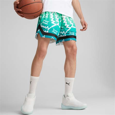 puma basketball shorts|More.